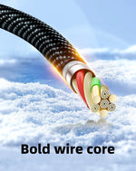 OOZCC 120W Fast Charging Cable with LCD Display