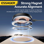 Essager Magnetic Wireless Charger with Holder – 15W Fast Charging