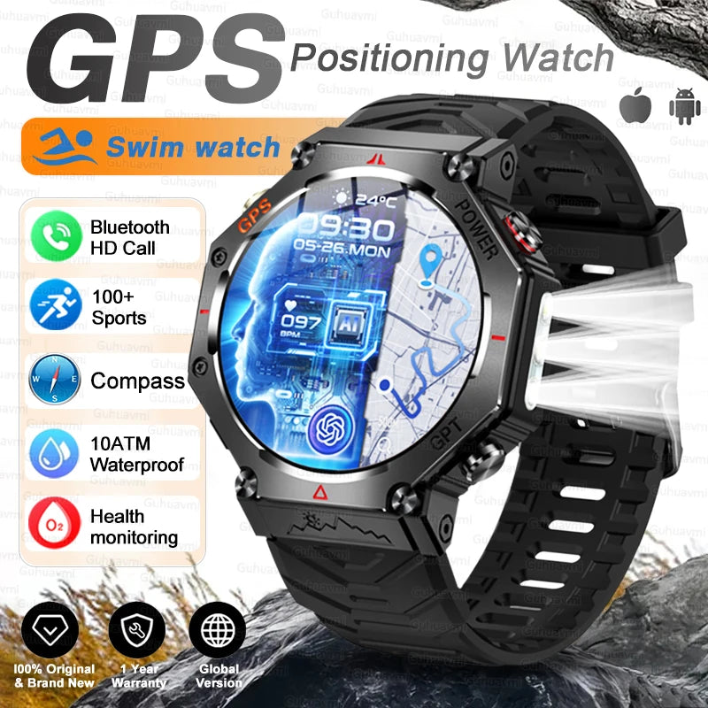 T-Rex 3 Ultra — Military-Grade GPS Watch