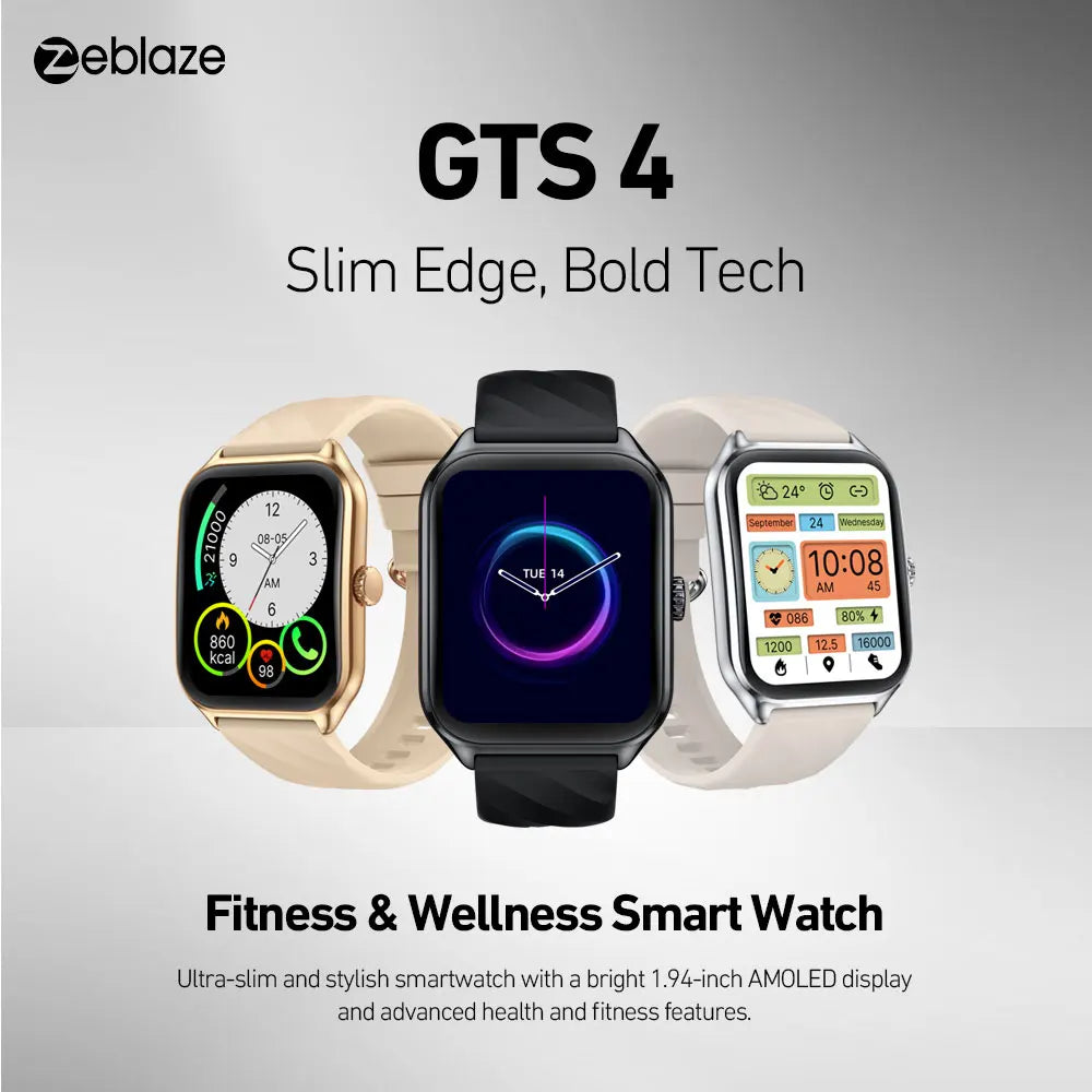 Zeblaze GTS 4 — AMOLED Voice Calling Watch
