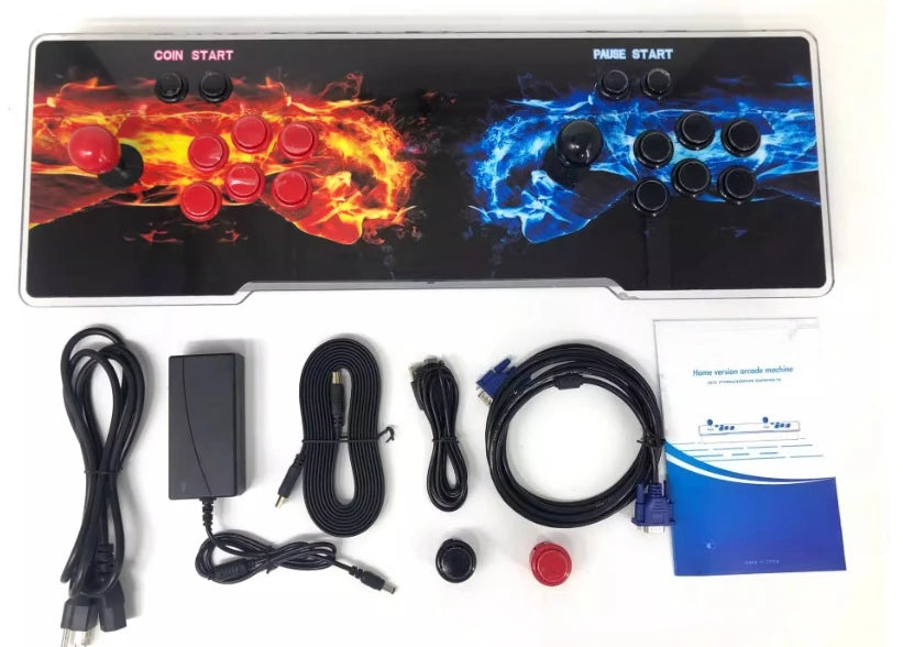 Wireless Dual Joystick Pandora Box Arcade Console 2-Player Desktop Game Machine