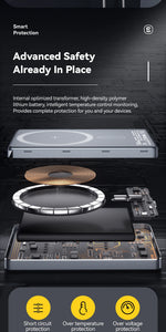 Essager Slim — Magnetic Wireless Power Bank