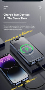Essager Slim — Magnetic Wireless Power Bank