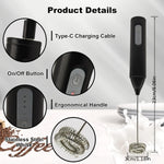 Mini Frother Pro — USB Rechargeable 3-Speed