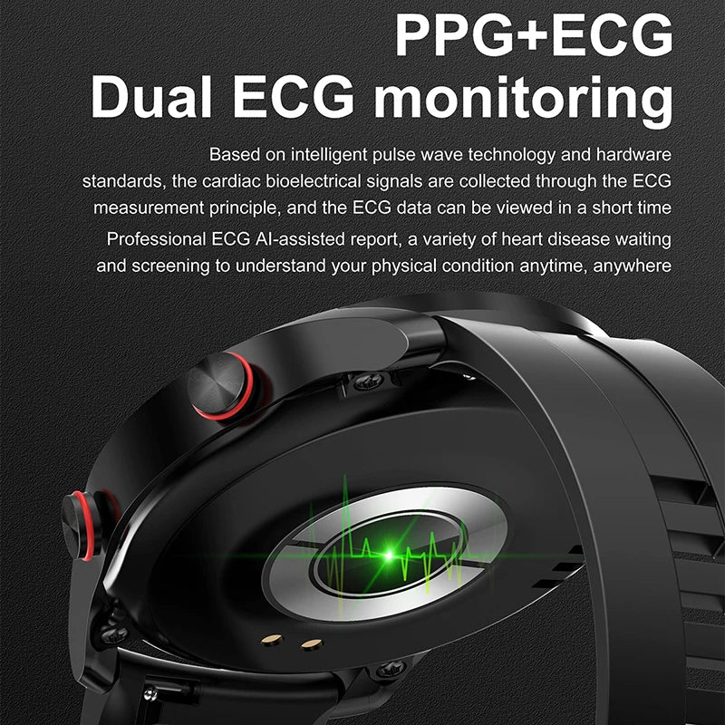 ECG Guard — Blood Pressure Health Smartwatch