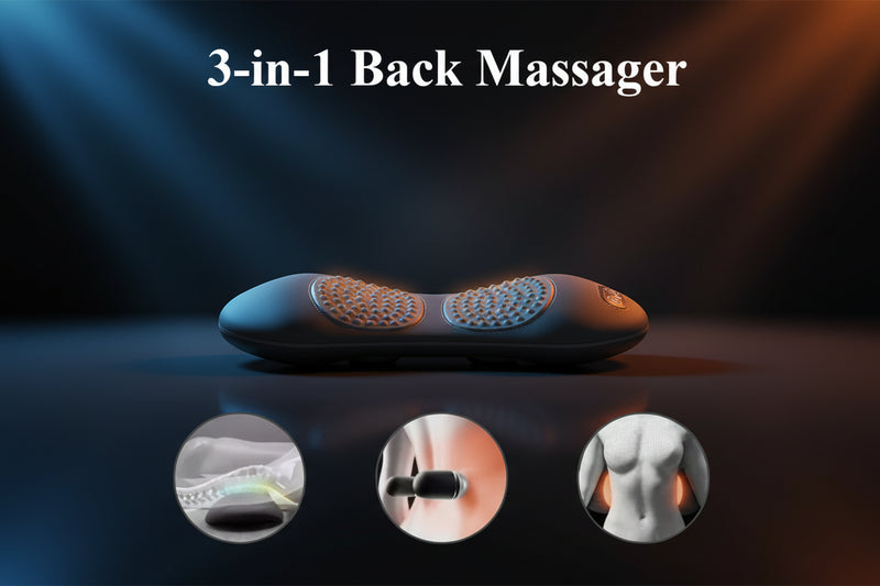 Shiatsu Relief — 3-in-1 Back Massager
