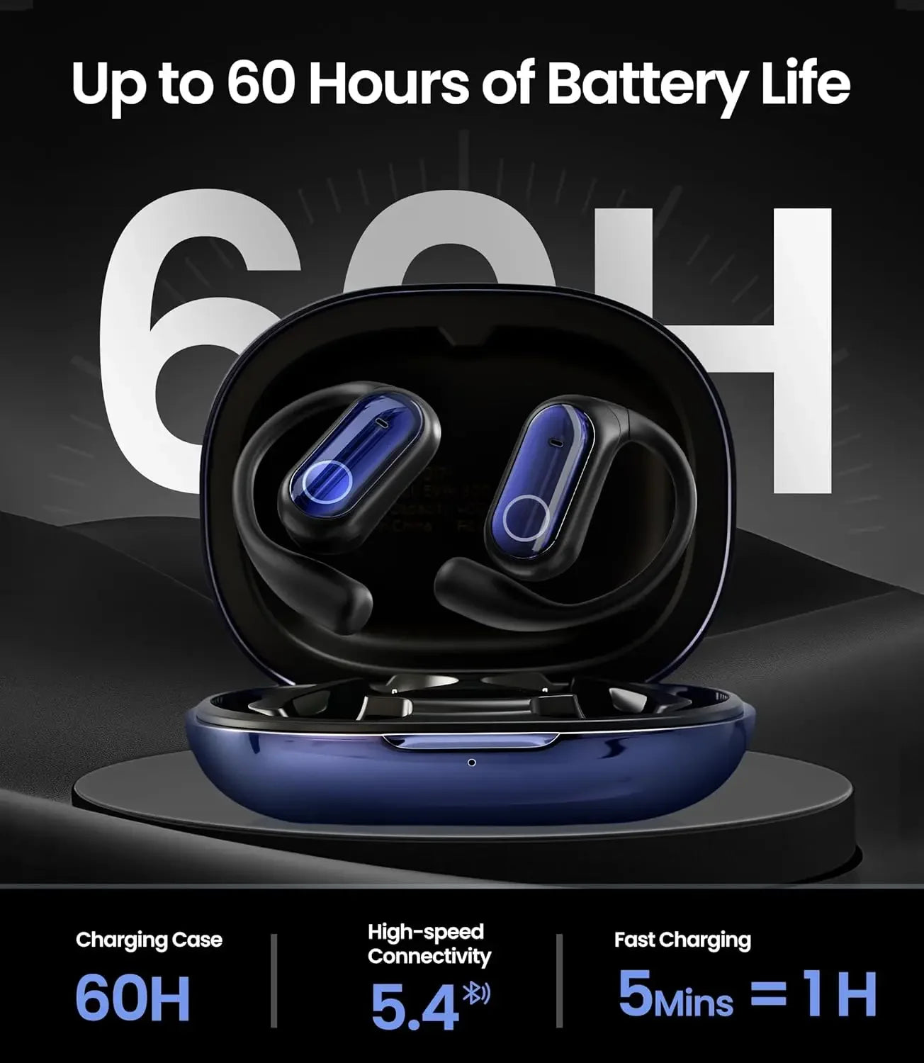 TWS 3-in-1 AI Translator Earbuds 144 Languages Noise Cancelling Bluetooth 5.4 Headset Instant Translator Smart Voice Real Time
