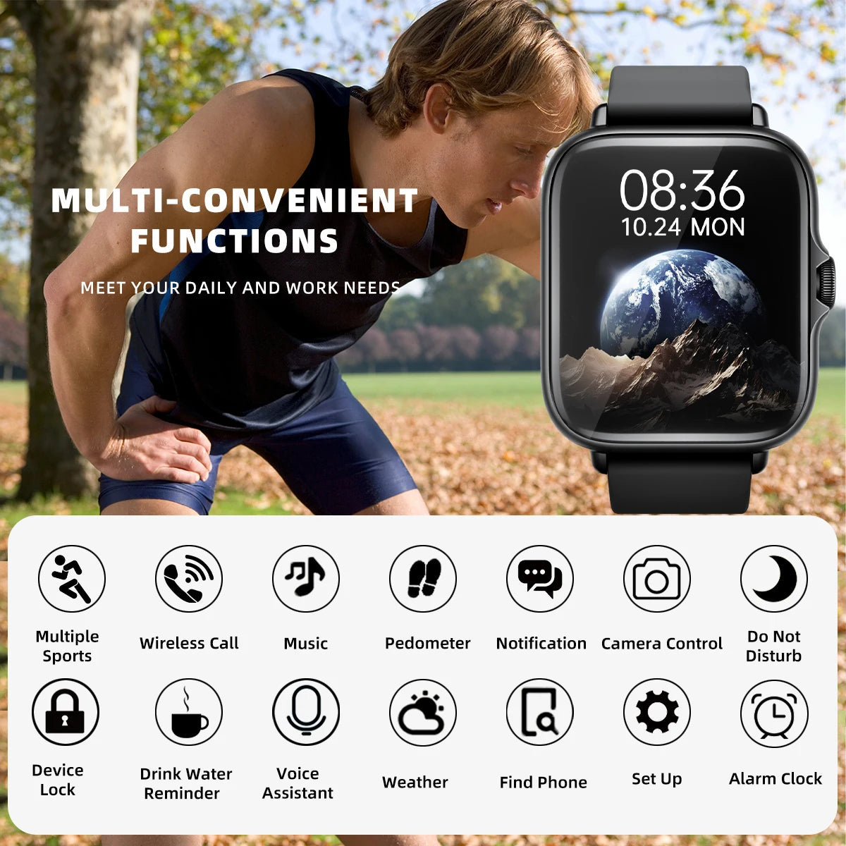 Clarity Call — Waterproof Message & Call Watch